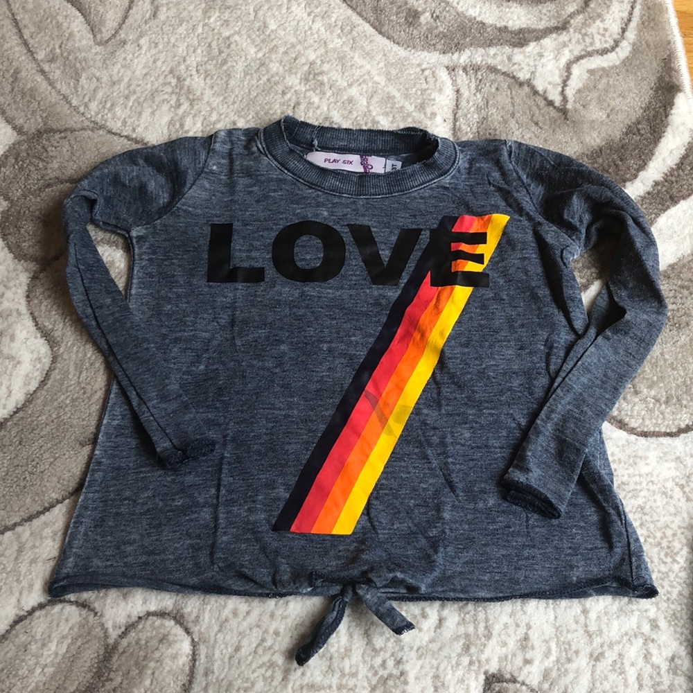 Play Six LOVE shirt 3T